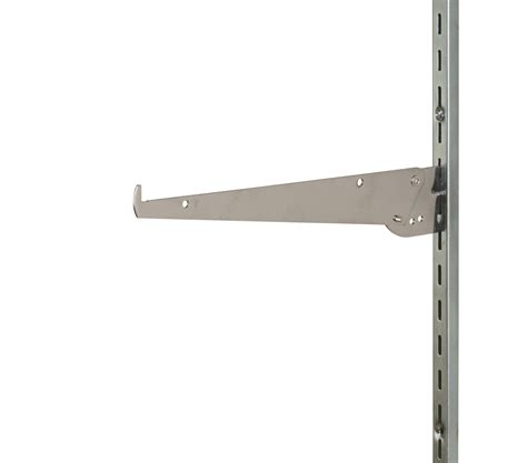 metal brackets 10 inch shelving|adjustable shelf brackets metal.